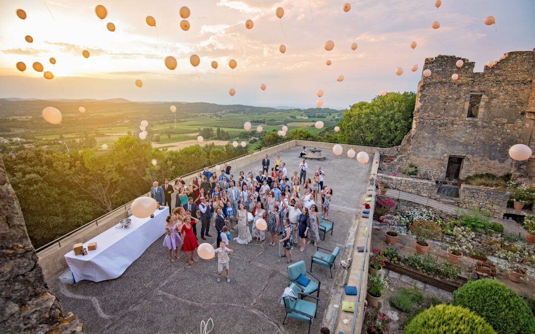 mariage chateau venejan
